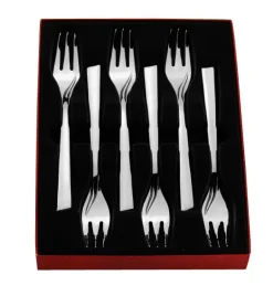 Gerlach Flames Sztućce Komplet 60 el (2x24+dodatki) pudełko / 12 osób / połysk