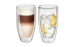 GERLACH FLOW Zestaw szklanek termicznych 350 ml 2 szt. / szkło borokrzemowe