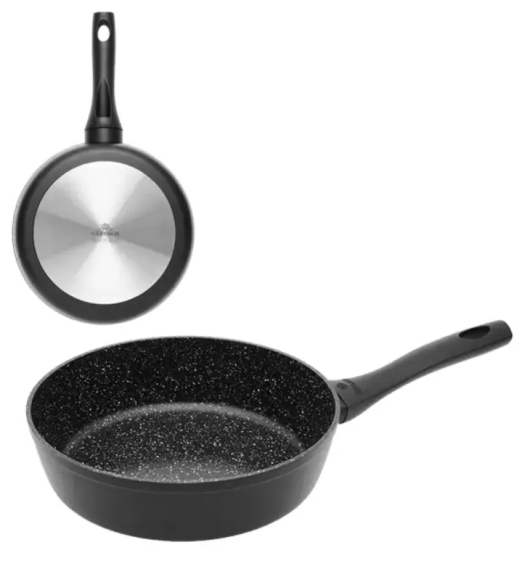 GERLACH GRANITEX Patelnia głęboka z powłoką ceramiczną ILAG Xera Dur 2® 28 cm / aluminium