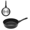 GERLACH GRANITEX Patelnia głęboka z powłoką ceramiczną ILAG Xera Dur 2 24 cm / aluminium