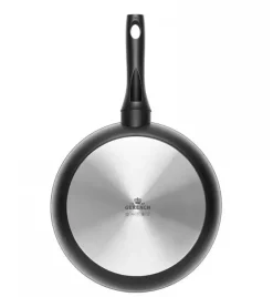 GERLACH GRANITEX Patelnia grillowa 28 cm okrągła z powłoką ceramiczną ILAG Xera Dur 2® 28 cm / aluminium