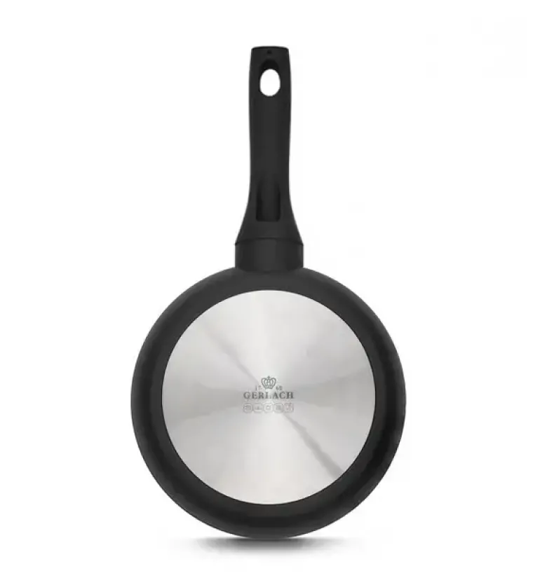 GERLACH GRANITEX Patelnia z powłoką ceramiczną ILAG Xera Dur 2® 28 cm + pokrywka / aluminium