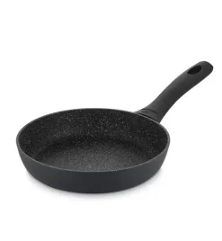 GERLACH GRANITEX Patelnia z powłoką ceramiczną ILAG Xera Dur 2® 24 cm + pokrywka / aluminium