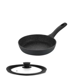 GERLACH GRANITEX Patelnia z powłoką ceramiczną ILAG Xera Dur 2® 20 cm + pokrywka / aluminium