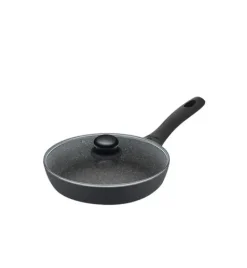 GERLACH GRANITEX Patelnia z powłoką ceramiczną ILAG Xera Dur 2® 20 cm + pokrywka 20 cm