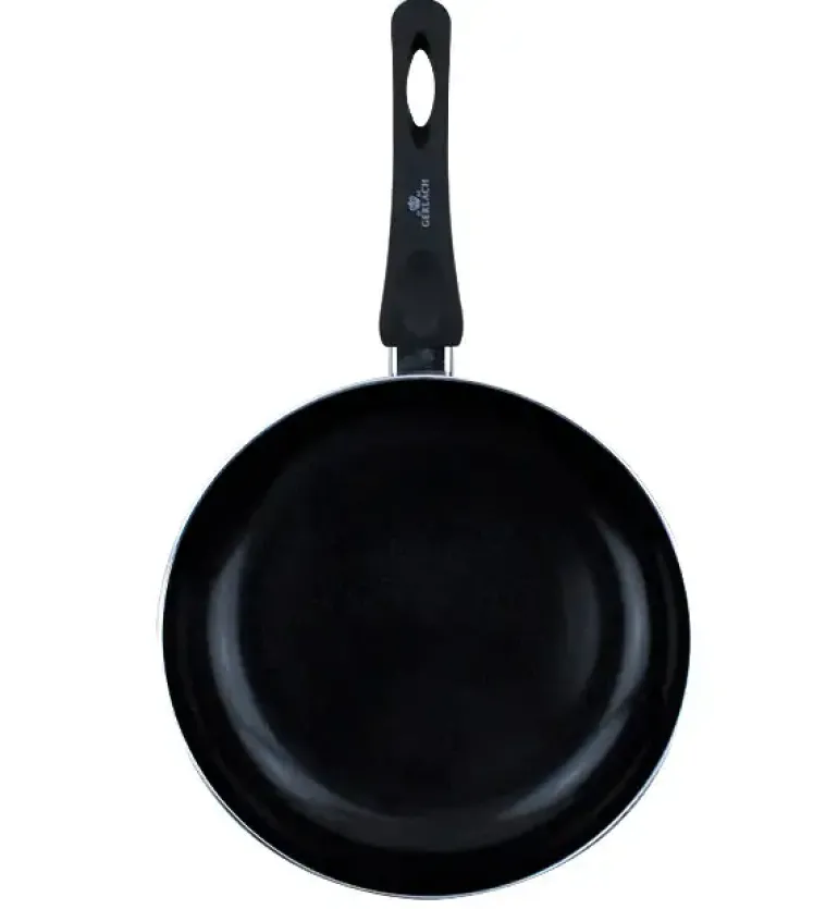 GERLACH INITIAL Komplet patelni z powłoką ceramiczną EXCILON 24, 28 cm + pokrywki / indukcja