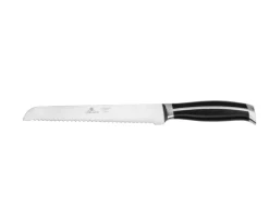 GERLACH LOFT Komplet 5 noży w bloku + ostrzałka 3w1 + komplet desek dębowych