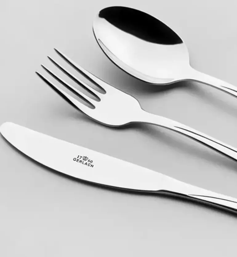 Gerlach Mango Sztućce Komplet 120 el (4x30) pudełko dla 24 osób / połysk