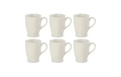 GERLACH MODERN IVORY Komplet kubków 280 ml 6 os 6 el / porcelana