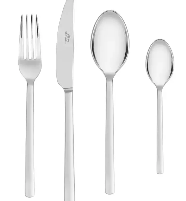 Gerlach Modern Sztućce Komplet 48 el (2x24) pudełko / 12 osób / połysk