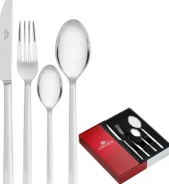 Gerlach Modern Sztućce Komplet 72 el (3x24) pudełko / 18 osób / połysk