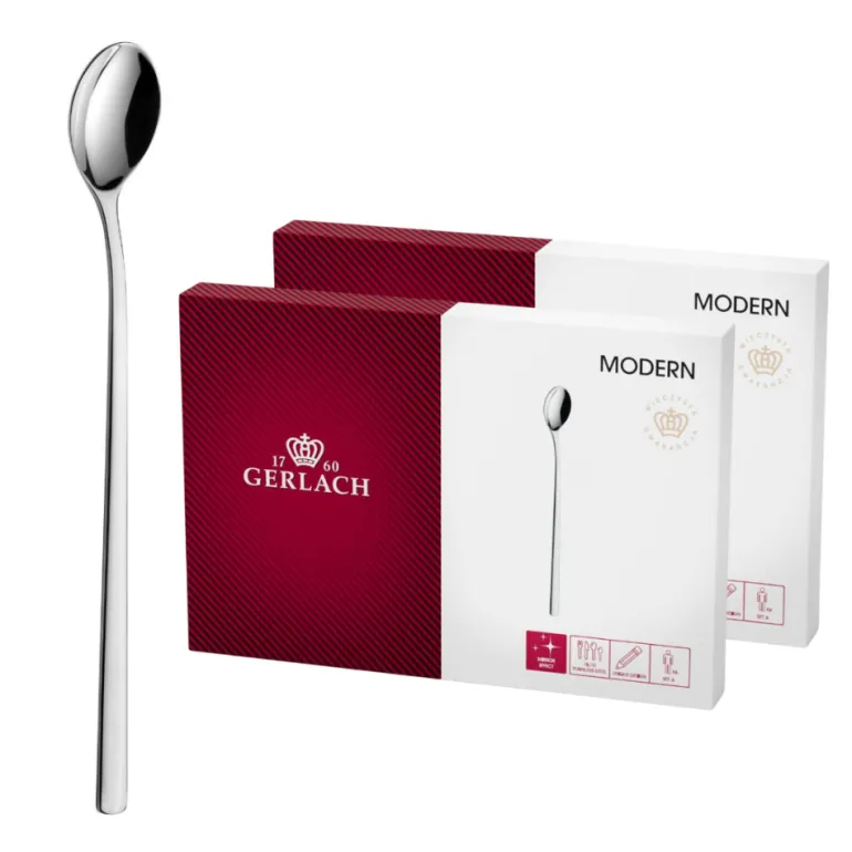 GERLACH MODERN Sztućce Komplet 12-szt. Łyżeczka do latte w pudełku