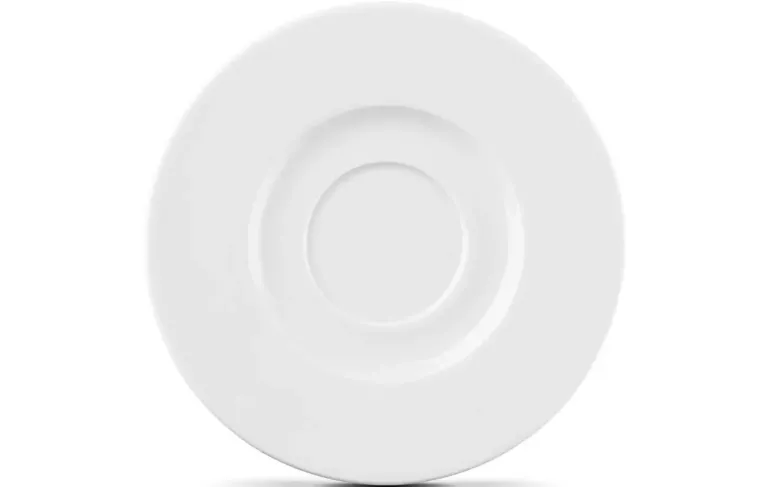 GERLACH MODERN WHITE Komplet filiżanek 185 ml ze spodkami 6 os 12 el / porcelana