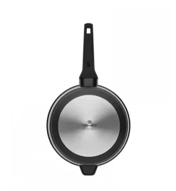 GERLACH MONOLIT Patelnia głęboka 24 cm / szwajcarska powłoka ceramiczną ILAG Xera Dur 2® / aluminium