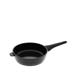 GERLACH MONOLIT Patelnia głęboka 24 cm / szwajcarska powłoka ceramiczną ILAG Xera Dur 2® / aluminium