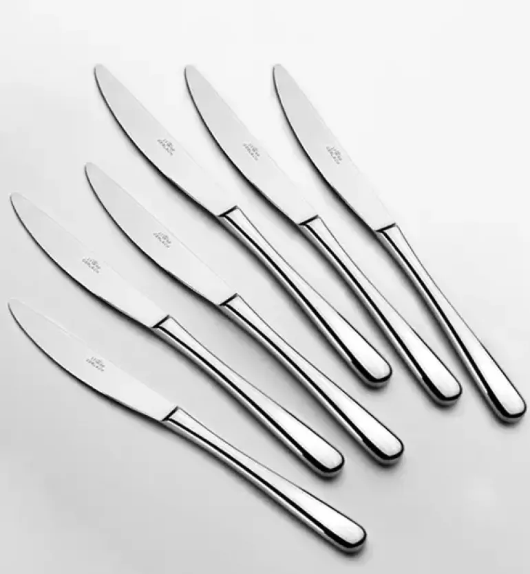 GERLACH Muza Sztućce 30x nóż obiadowy LUZ / połysk