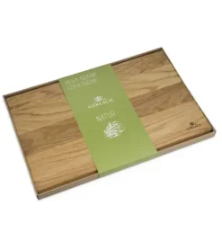 GERLACH NATUR Deska do krojenia z drewna dębowego 45 cm x 30 cm