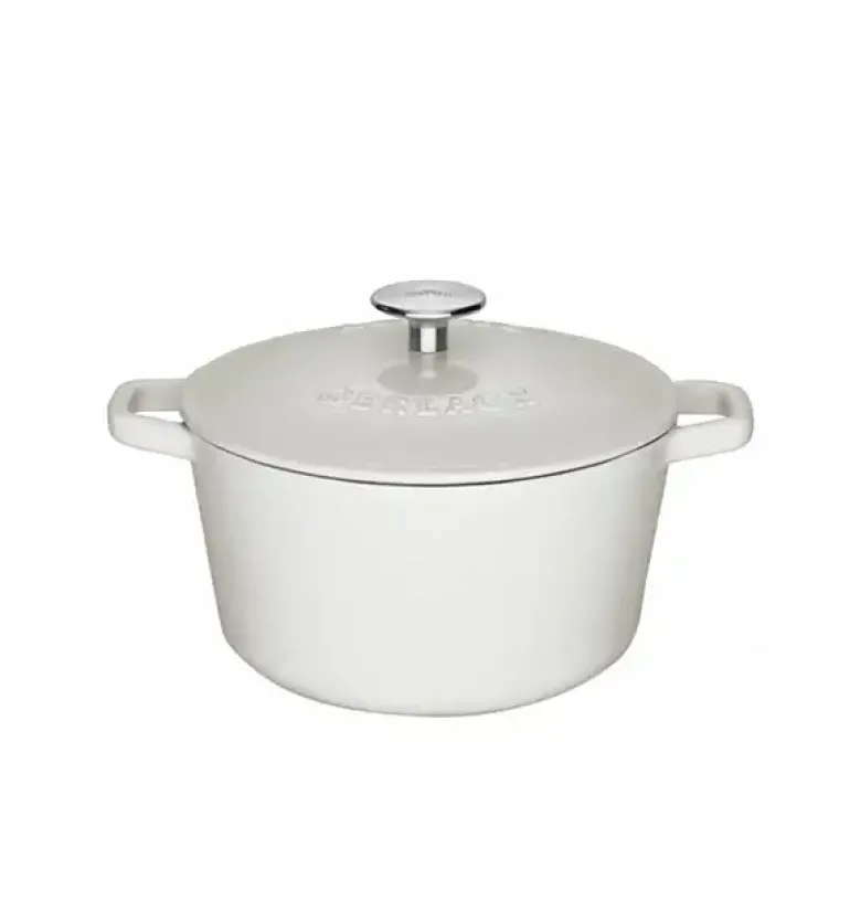 GERLACH NATUR IRON Garnek 3 L z pokrywką 21 cm / żeliwo