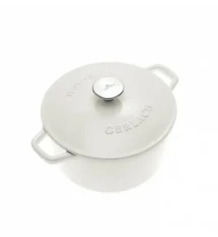 GERLACH NATUR IRON Garnek 3 L z pokrywką 21 cm / żeliwo