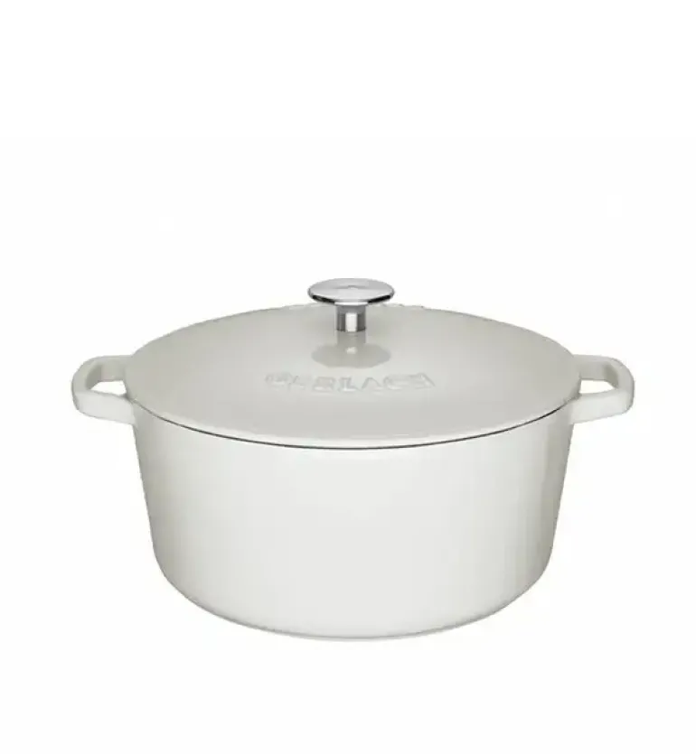 GERLACH NATUR IRON Garnek 5 L z pokrywką 26 cm / żeliwo