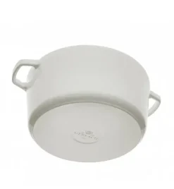 GERLACH NATUR IRON Komplet 2 garnków z pokrywkami 3L + 5L | żeliwo | indukcja