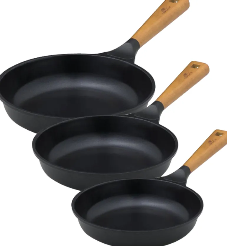 GERLACH NATUR Komplet garnków 24, 28 cm + Patelnie Natur 20, 24, 28 cm / powłoka ILAG Xera Dur 2 Ceramic / indukcja