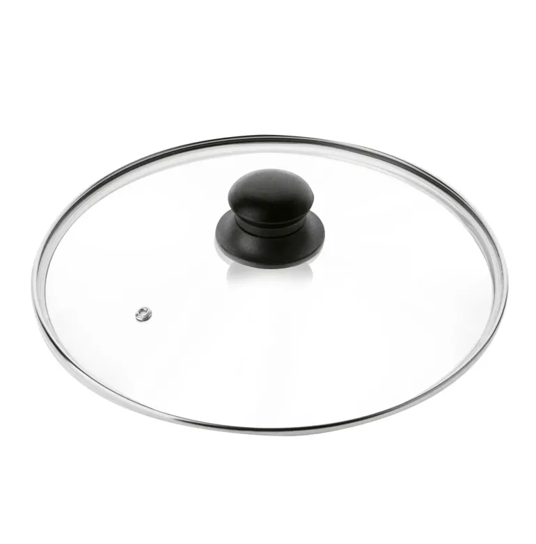 GERLACH NATUR Komplet garnków 24, 28 cm + Patelnie Natur 20, 28 cm + pokrywki szklane