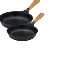 GERLACH NATUR Komplet patelni z powłoką ceramiczną ILAG® Non-Stick / 24, 28 cm + pokrywka silikonowa 24, 26, 28 cm