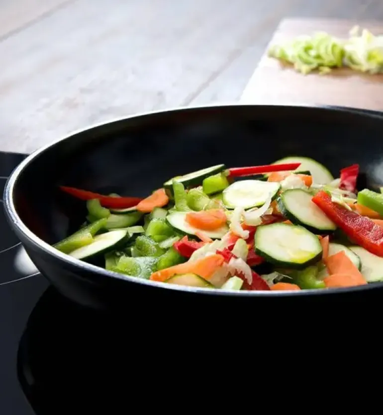 GERLACH NATUR Komplet patelni 20, 24, 28 cm z powłoką ceramiczną ILAG® Non-Stick Xera Dur 2