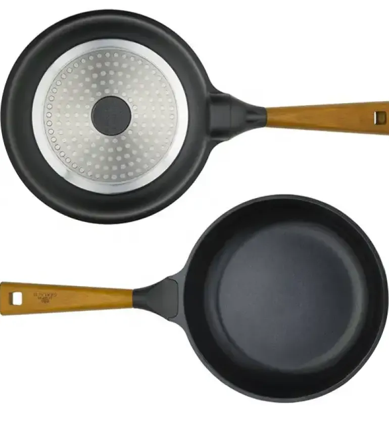 GERLACH NATUR Komplet patelni 20, 24, 28 cm z powłoką ceramiczną ILAG® Non-Stick Xera Dur 2