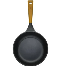 GERLACH NATUR Komplet patelni 24, 28 cm z powłoką ceramiczną ILAG® Non-Stick + pokrywki uniwersalne