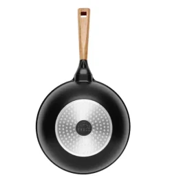 GERLACH NATUR Wok 28 cm z powłoką ceramiczną ILAG® Non-Stick Xera Dur 5