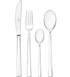 GERLACH ONDA Sztućce Komplet 60 el (2x24+dodatki) pudełko / 12 osób / połysk