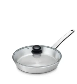 GERLACH PRESTIGE Patelnia całostalowa 24 + pokrywka 24 cm / indukcja