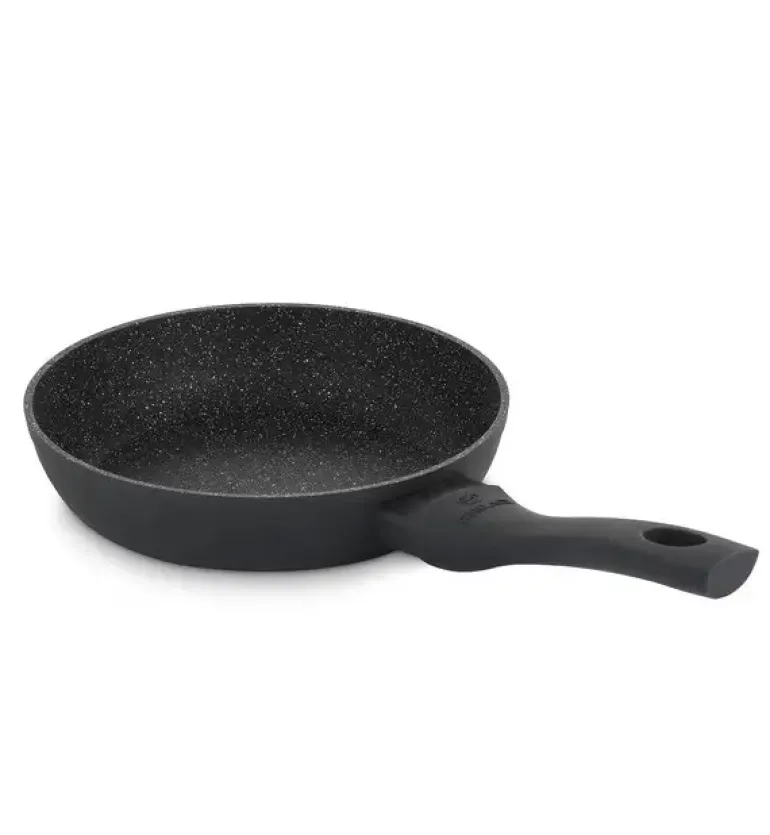 GERLACH PRIME Komplet Garnki z pokrywkami 6 el + patelnie Gerlach Granitex 20, 24, 28 cm