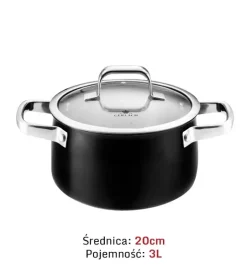 GERLACH PRIME Komplet Garnki z pokrywkami 6 el + Garnki Gerlach Ambiente 7 l i 10 l