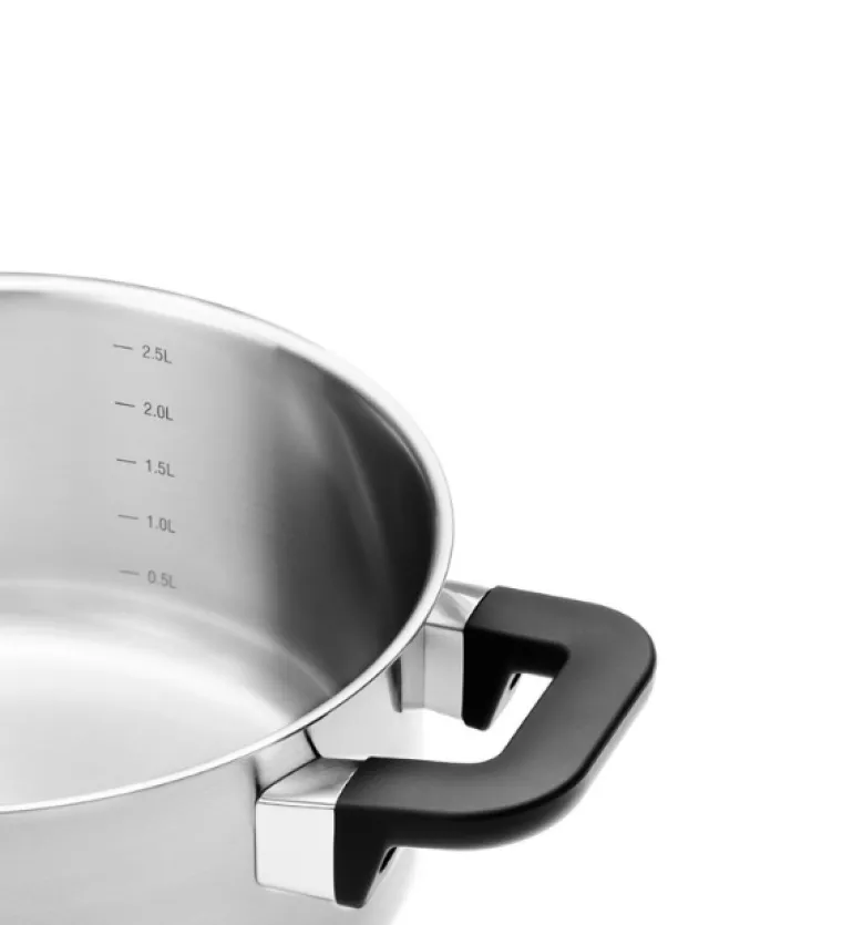 GERLACH PURE Komplet Garnki z pokrywkami 10 el / indukcja + Gerlach Ambiente Patelnia 20, 24, 28 cm + Pokrywki szklane
