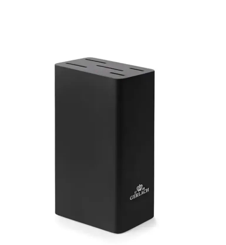 GERLACH PURE 982 Zestaw noży bloku 6 elementów / Antypoślizgowa rękojeść / 982B