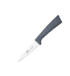 GERLACH SMART GREY Komplet 5 noży w bloku + ostrzałka 2w1 + deska dębowa