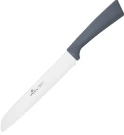 GERLACH SMART GREY Komplet 5 noży w bloku + nożyce do drobiu+ ostrzałka 3w1