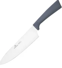 GERLACH SMART GREY Komplet 5 noży w bloku + nożyce do drobiu+ ostrzałka 3w1