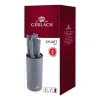 GERLACH SMART GREY Komplet 5 noży w bloku + ostrzałka 3w1 uni czarna