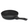 GERLACH SUPERIOR Komplet Garnki z pokrywkami 10 el + patelnie Gerlach Granitex 20, 24, 28 cm