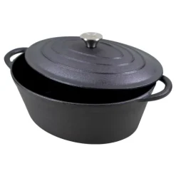 HAGE Brytfanna żeliwna 4,5 l z pokrywką Cast Iron