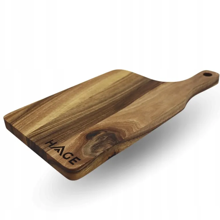 HAGE Deska do krojenia i serwowania 42x20 cm / drewno orzechowe
