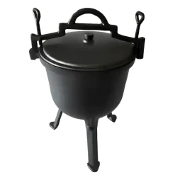 HAGE Kociołek żeliwny 8 l na nóżkach Cast Iron