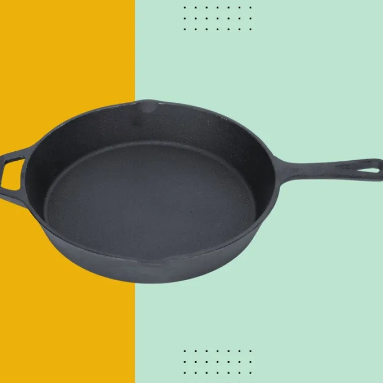 HAGE Patelnia żeliwna 26,5 cm z uchem Cast Iron