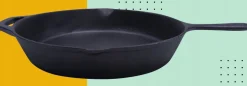HAGE Patelnia żeliwna 31 cm z uchem Cast Iron