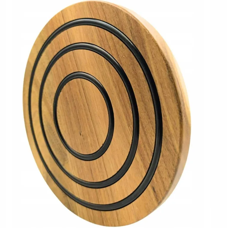 HAGE Podkładka pod gorące naczynia 20 cm drewniana magnetyczna