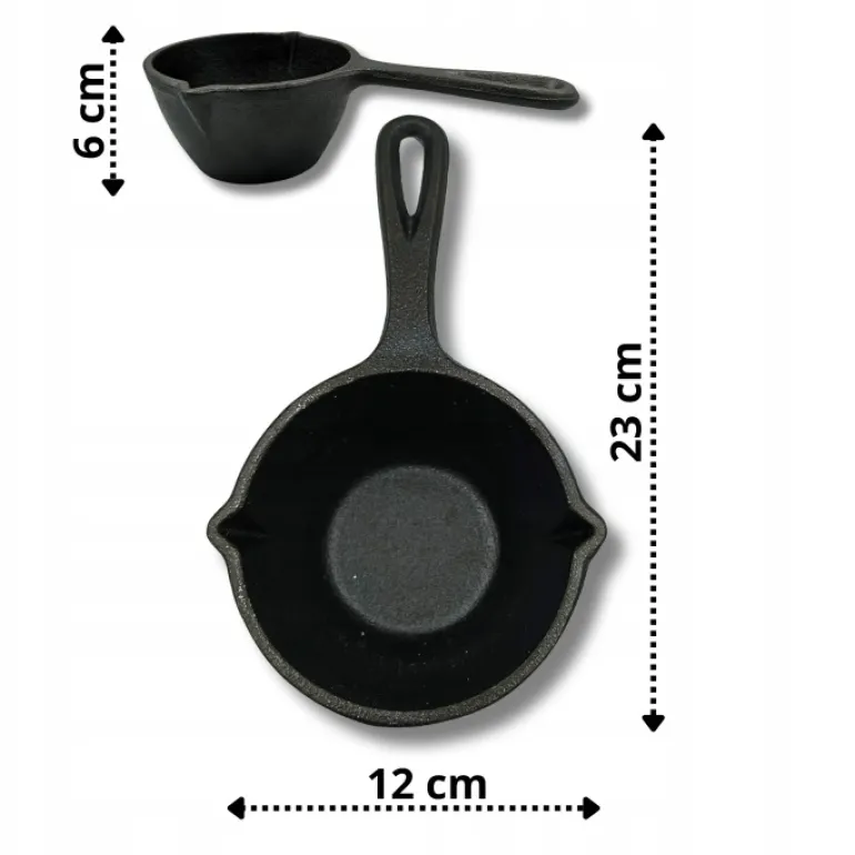 HAGE Rondel żeliwny sosjerka 12 cm Cast Iron
